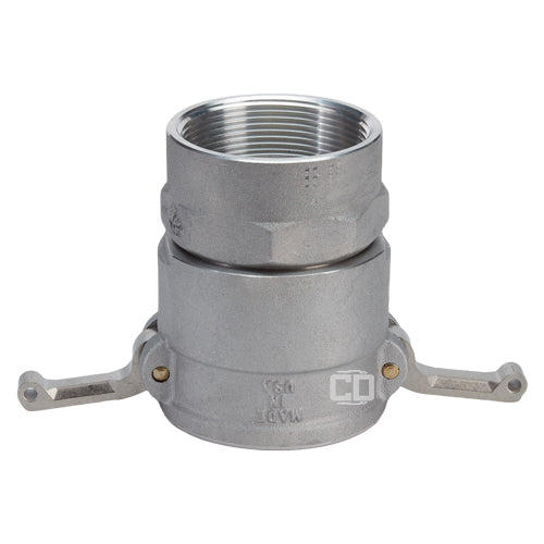 Aluminum 2" Swivel Female Camlock x 2" Female NPT (USA)