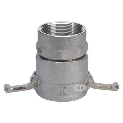 Aluminum 2" Swivel Female Camlock x 2" Female NPT (USA)
