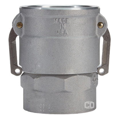 Aluminum 2" Swivel Female Camlock x 2" Female NPT (USA)