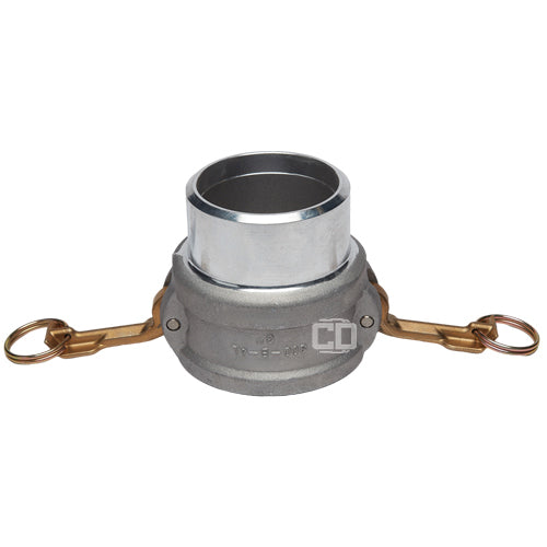 Aluminum 3" Female Camlock Fitting x 3" Schedule 40 Butt Weld