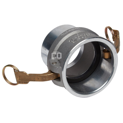 Aluminum 3" Female Camlock Fitting x 3" Schedule 40 Butt Weld