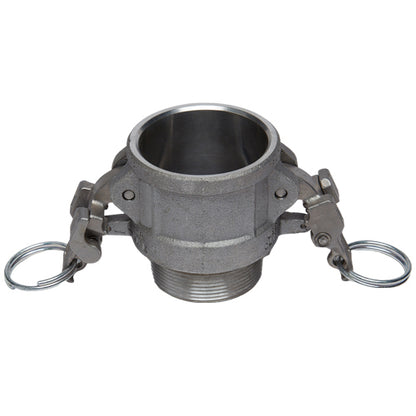 Aluminum Locking 1 1/2" Female Camlock x 1 1/2" Male NPT (USA)