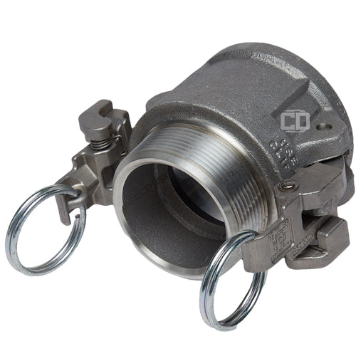 Aluminum Locking 1 1/2" Female Camlock x 1 1/2" Male NPT (USA)