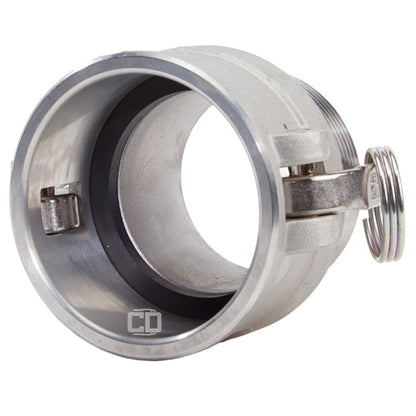 Steel 3" Camlock Thin Barrel Strainer