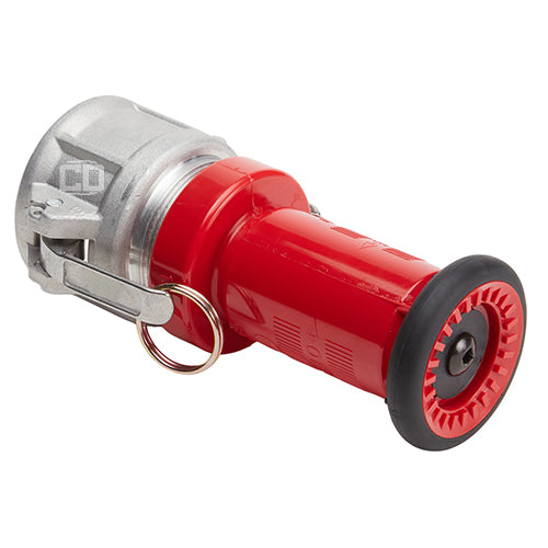 Aluminum 1 1/2" Camlock With Red Plastic Nozzle
