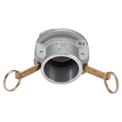 Aluminum 2" Female Safety Bump Cap