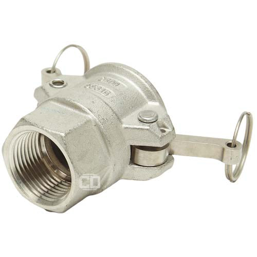 Stainless Steel 1" Female Camlock x 1" Female NPT