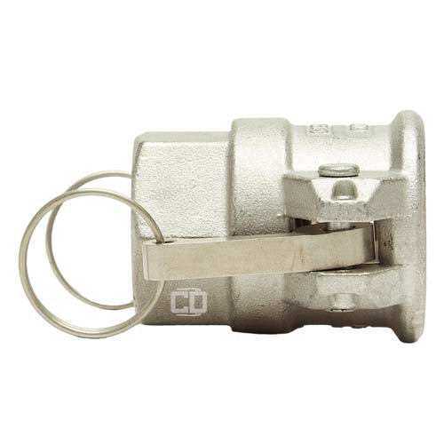 Stainless Steel 1" Female Camlock x 1" Female NPT