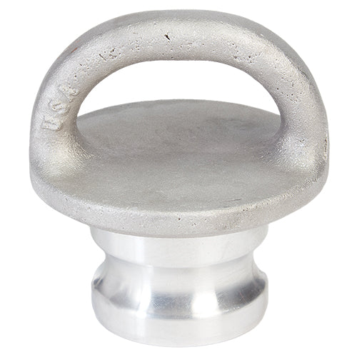 Aluminum 2" Male Safety Bump Plug