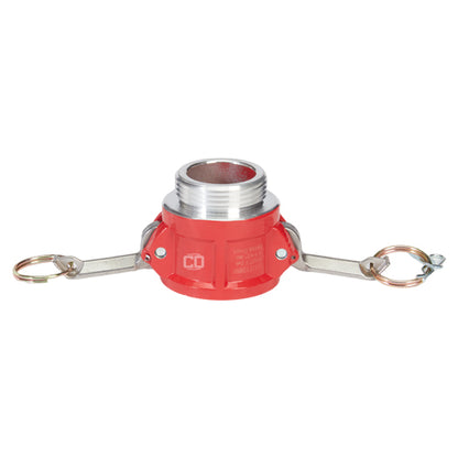 Aluminum 1 1/2" Female Camlock x 1 1/2" Male NH Fire Hose