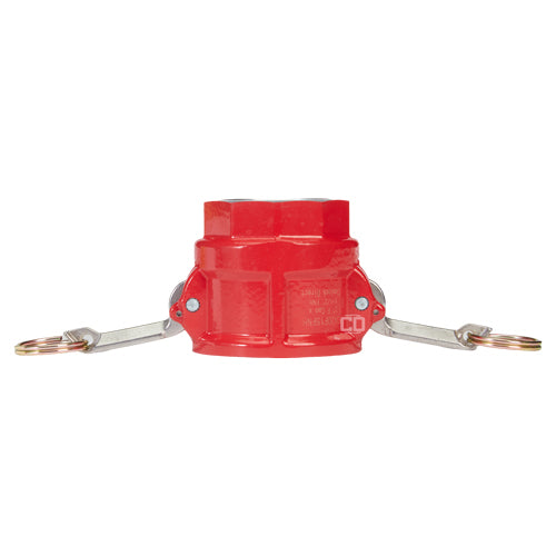 Aluminum 2" Female Camlock x 1 1/2" Female NH Fire Hose