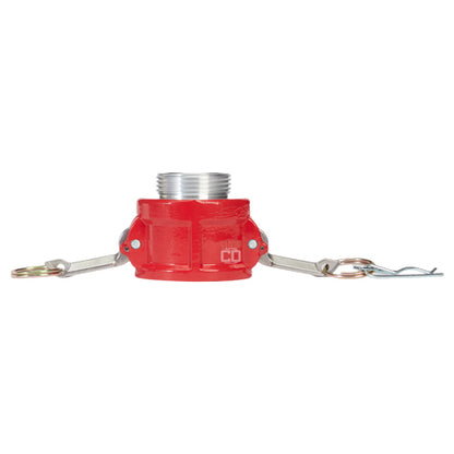 Aluminum 2" Female Camlock x 1 1/2" Male NH Fire Hose
