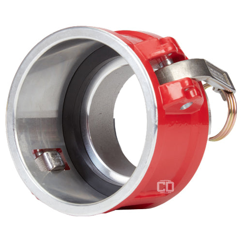 Aluminum 3" Female Camlock x 2 1/2" Male NH Fire Hose