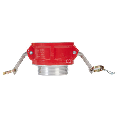 Aluminum 3" Female Camlock x 2 1/2" Male NH Fire Hose