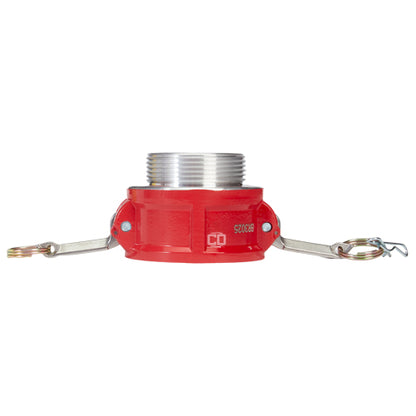 Aluminum 3" Female Camlock x 2 1/2" Male NH Fire Hose