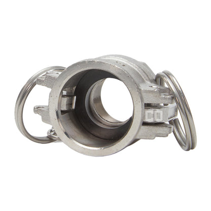 Stainless Steel 3/4" Female Camlock x 3/4" Female NPT