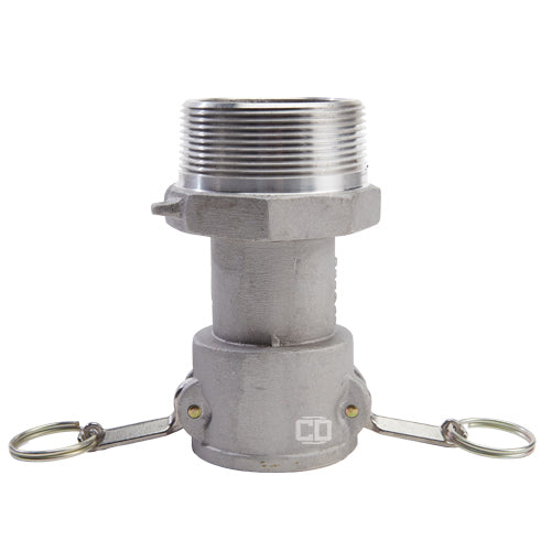 Aluminum 2" Female Camlock x 3" Male NPT (USA)