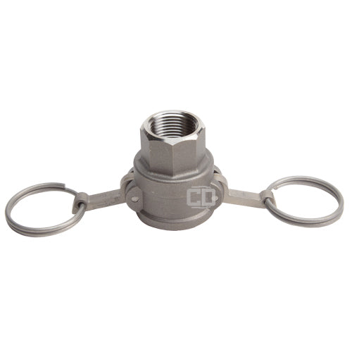 Stainless Steel 3/4" Female Camlock x 3/4" Female NPT (USA)