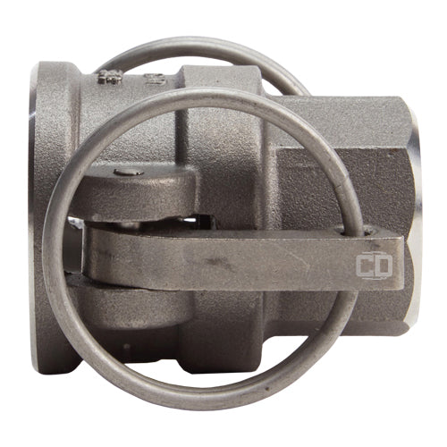 Stainless Steel 3/4" Female Camlock x 3/4" Female NPT (USA)