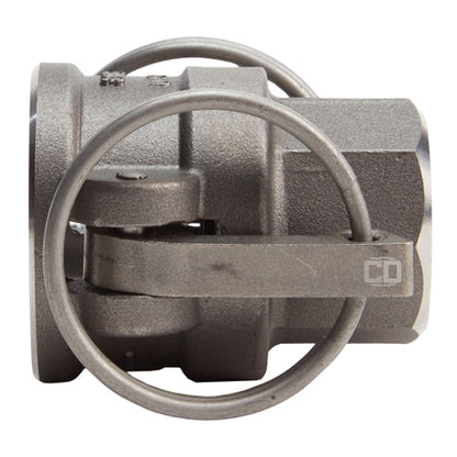 Stainless Steel 3/4" Female Camlock x 3/4" Female NPT (USA)