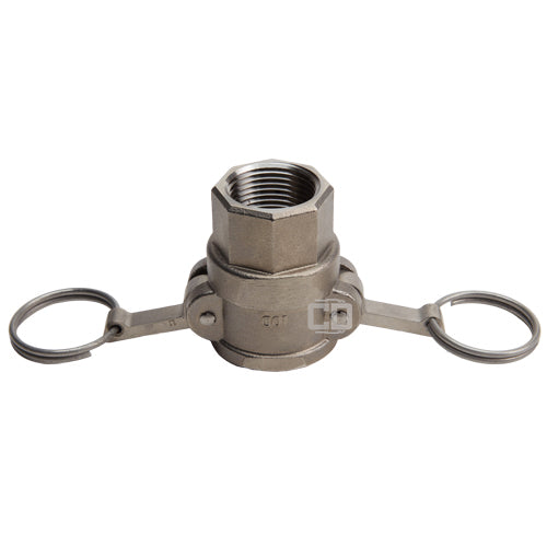 Stainless Steel 1" Female Camlock x 1" Female NPT (USA)