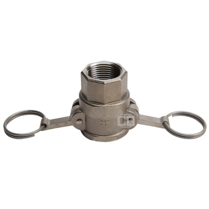 Stainless Steel 1" Female Camlock x 1" Female NPT (USA)