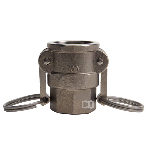 Stainless Steel 1" Female Camlock x 1" Female NPT (USA)