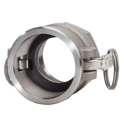 Stainless Steel 2" Female Camlock x 2" Female NPT (USA)