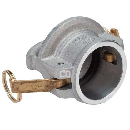 Aluminum 3" Female Safety Bump Cap