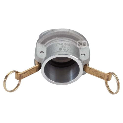 Aluminum 4" Female Safety Bump Cap
