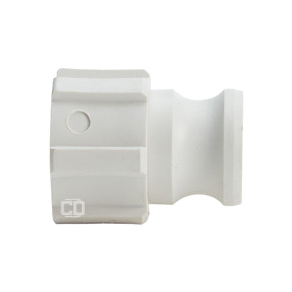 Food Grade Poly 3/4" Male Camlock x 3/4" Female NPT (USA)