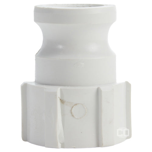 Food Grade Poly 1" Male Camlock x 1" Female NPT (USA)