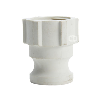 Food Grade Poly 1 1/4" Male Camlock x 1 1/4" Female NPT (USA)