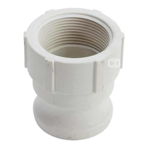 Food Grade Poly 1 1/2" Male Camlock x 1 1/2" Female NPT (USA)