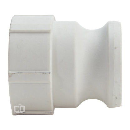 Food Grade Poly 2" Male Camlock x 2" Female NPT (USA)