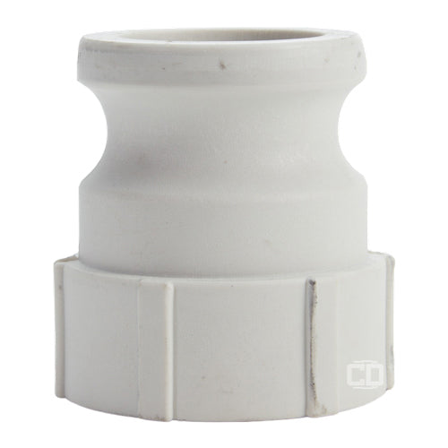 Food Grade Poly 2" Male Camlock x 2" Female NPT (USA)