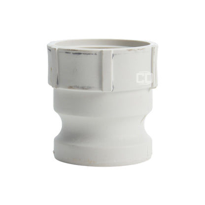 Food Grade Poly 4" Male Camlock x 4" Female NPT (USA)