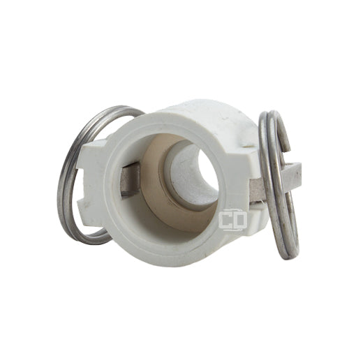 Food Grade Poly 3/4" Female Camlock x 3/4" Male NPT (USA)