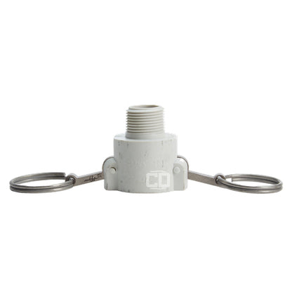 Food Grade Poly 3/4" Female Camlock x 3/4" Male NPT (USA)