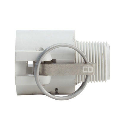 Food Grade Poly 1" Female Camlock x 1" Male NPT (USA)