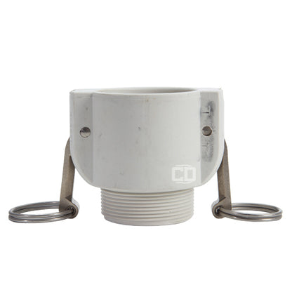 Food Grade Poly 2" Female Camlock x 2" Male NPT (USA)