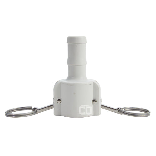 Food Grade Poly 1" Female Camlock to Hose Shank (USA)