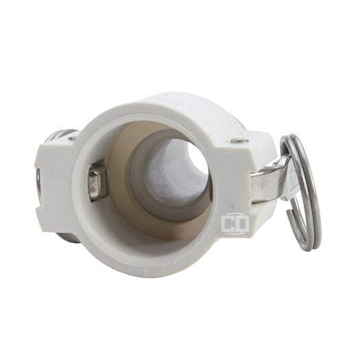 Food Grade Poly 1 1/4" Female Camlock to Hose Shank (USA)