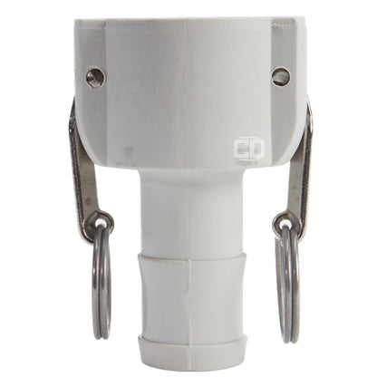 Food Grade Poly 1 1/2" Female Camlock to Hose Shank (USA)