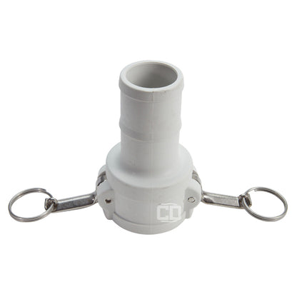 Food Grade Poly 2" Female Camlock to Hose Shank (USA)