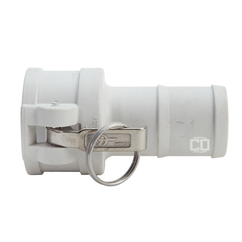 Food Grade Poly 2" Female Camlock to Hose Shank (USA)