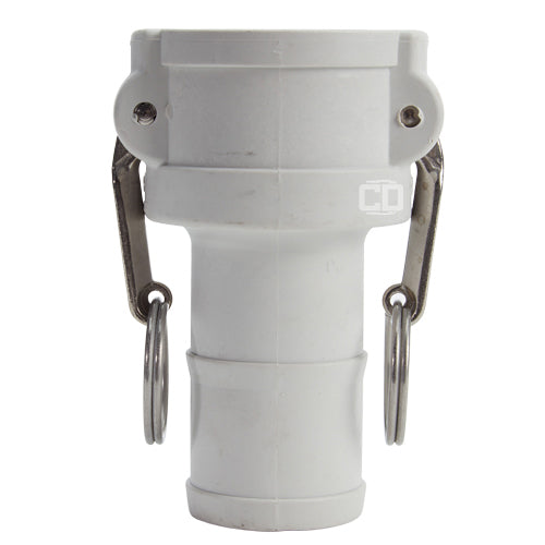 Food Grade Poly 2" Female Camlock to Hose Shank (USA)