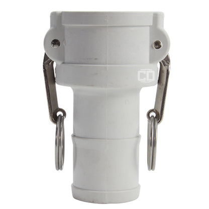 Food Grade Poly 2" Female Camlock to Hose Shank (USA)