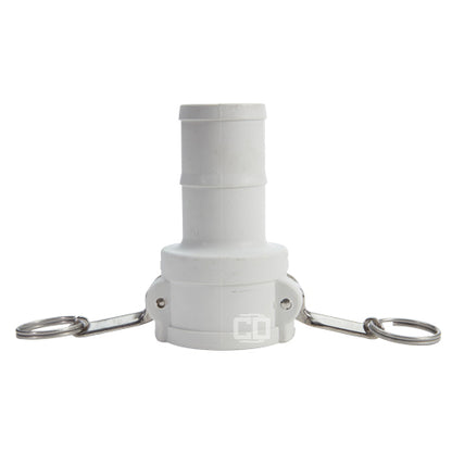 Food Grade Poly 2" Female Camlock to Hose Shank (USA)