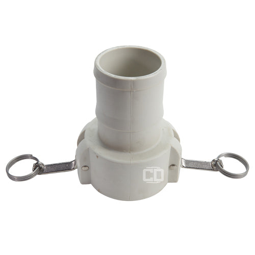 Food Grade Poly 3" Female Camlock to Hose Shank (USA)